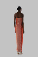Baobab Lena Maxi Dress in vibrant colors, flowing maxi dress with a relaxed fit and elegant design, perfect for summer or casual wear.