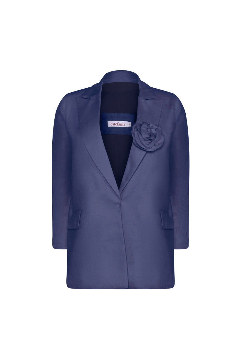 LOVE BLAZER IN NAVY - CULT MIA