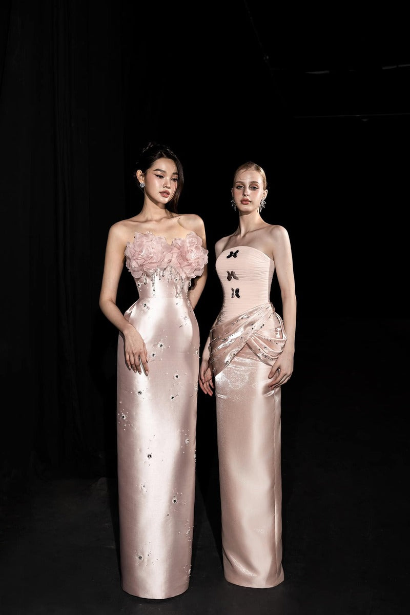 TL CHARMING ROSY DRESS IN PINK - CULT MIA