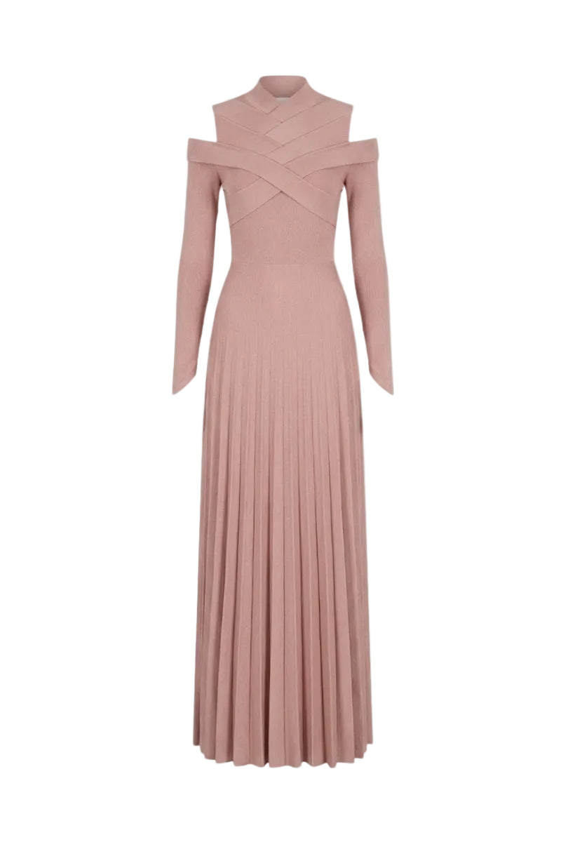 THE ETHEREAL PLEAT GOWN