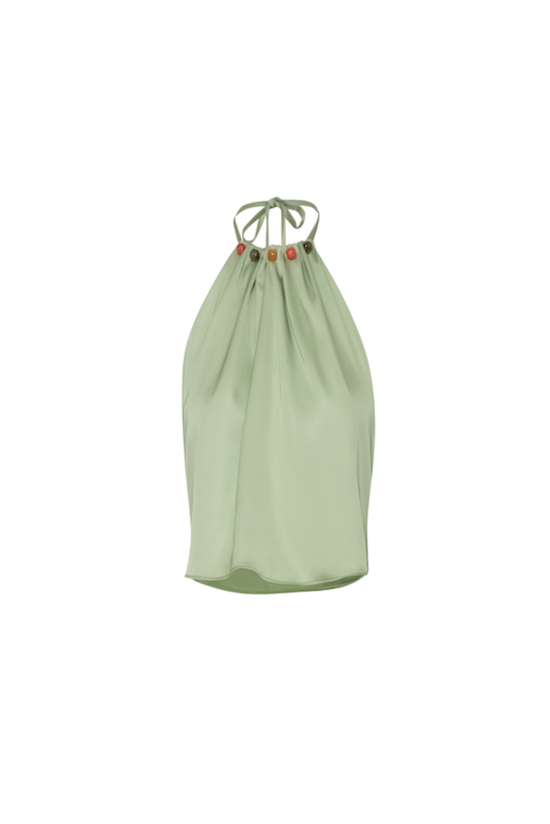 Baobab Lorena Top in a minimalist design, featuring a casual fit and neutral color, perfect for everyday wear.