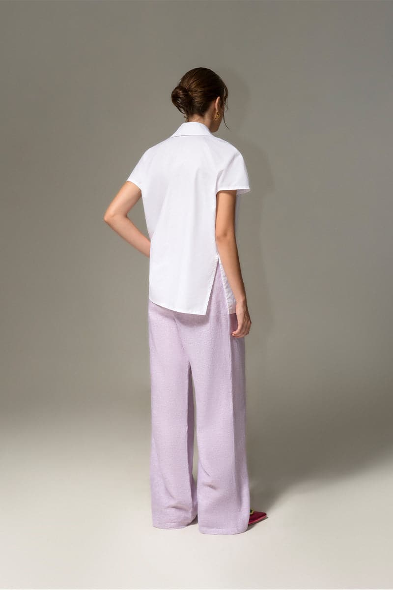 WHITE SWEETHEART SHIRT - CULT MIA