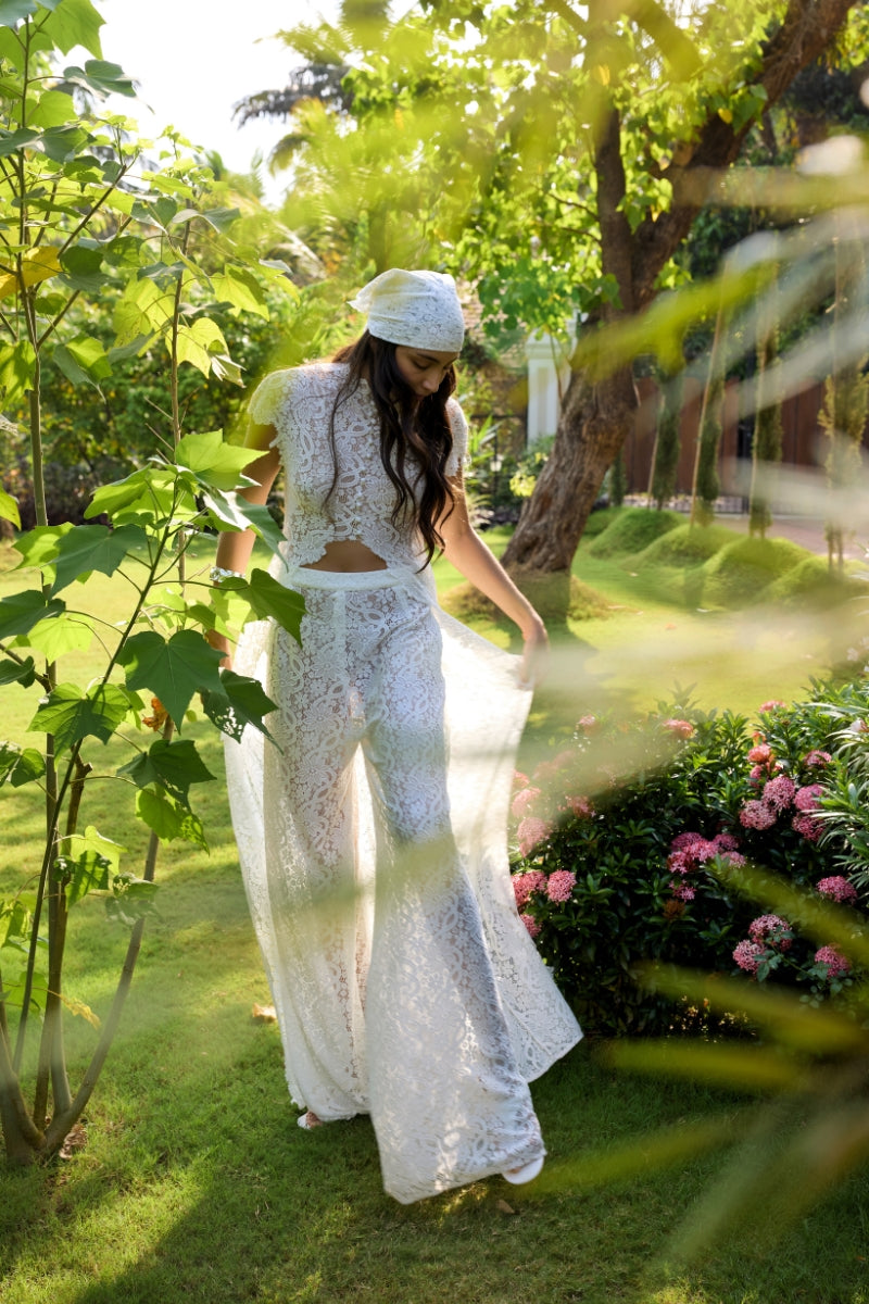 Deme By Gabriella KIANNA co-ords top and pants set in stylish fabric, shown on model with relaxed fit and trendy design.
