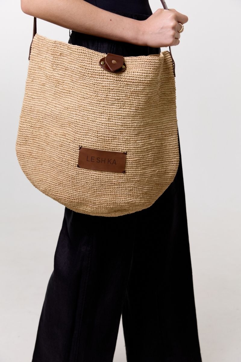 RAFFIA BEACH BAG - CULT MIA