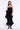 FRANCES BLACK FEATHER-DETAILED MAXI DRESS | Miscreants | CULT MIA