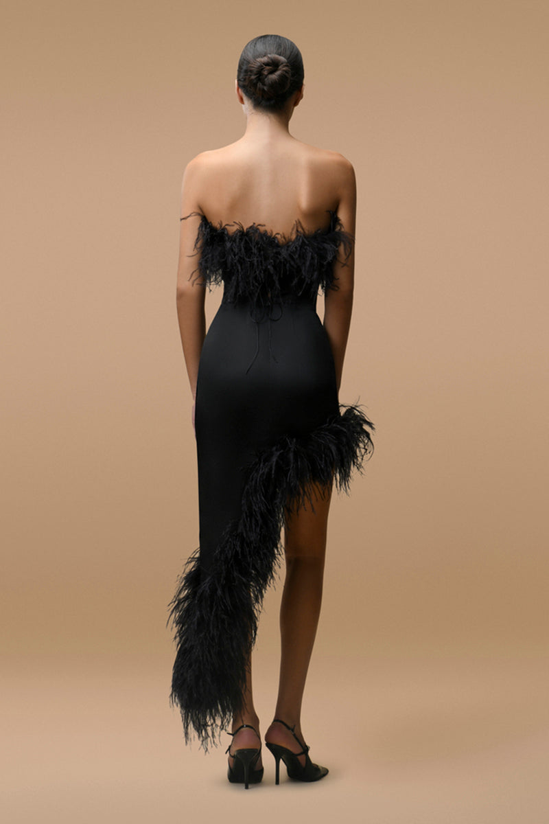 VALERIE DRESS IN BLACK - CULT MIA