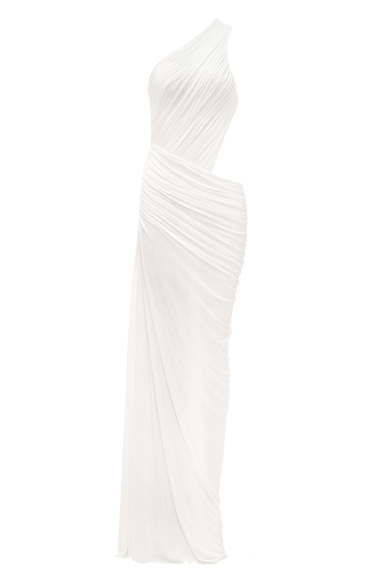 MINERAL MAXI DRESS IN WHITE - CULT MIA