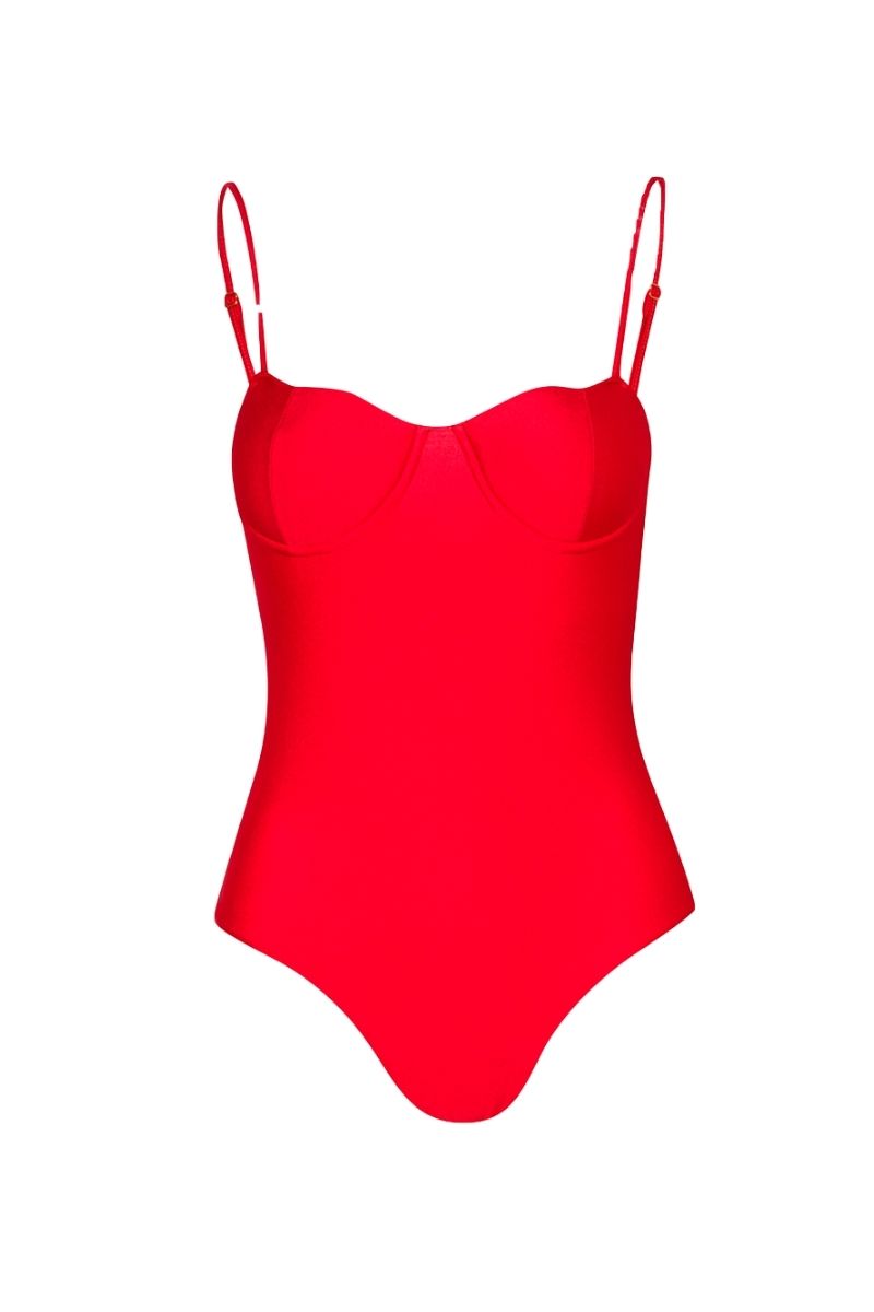 MON CHERRY ONE-PIECE SWIMSUIT - CULT MIA