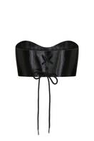 3D print Sudi Etuz corset bra top with intricate design and fitted structure, showcasing a fashionable and bold lingerie style.