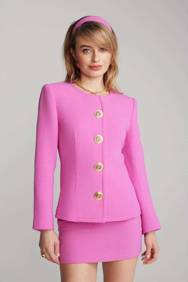 LISETTE PINK MINI SKIRT - CULT MIA