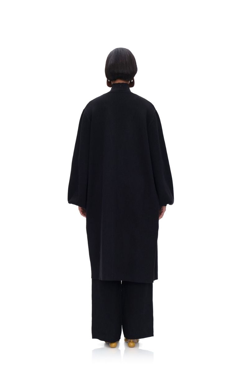 ONA KNIT CARDIGAN IN ONYX - CULT MIA