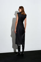 Black Rotten Dress midi dress by Acaria Studio featuring a stylish, edgy design with a fitted silhouette and modern details.