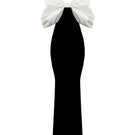Nur Karaata CULT MIA X NUR KARAATA Buckingham gown, elegant long gown with intricate detailing and flowing fabric.