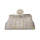 Sarah's Bag Dhalia on Aurora Classic clutch bag with elegant design and detailed craftsmanship, perfect for evening accessories.