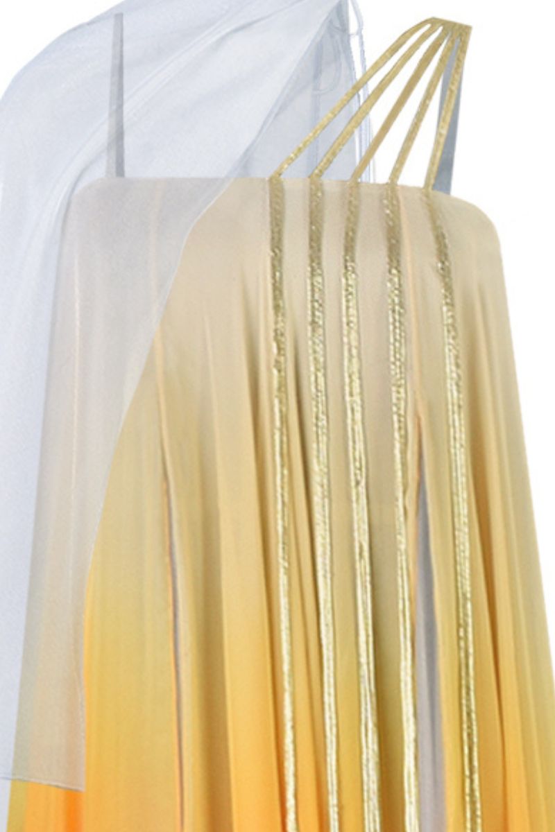 THE SUNBEAM FALL-PANELLED DRESS - CULT MIA