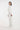 NADIA WHITE DRAPED GOWN - CULT MIA
