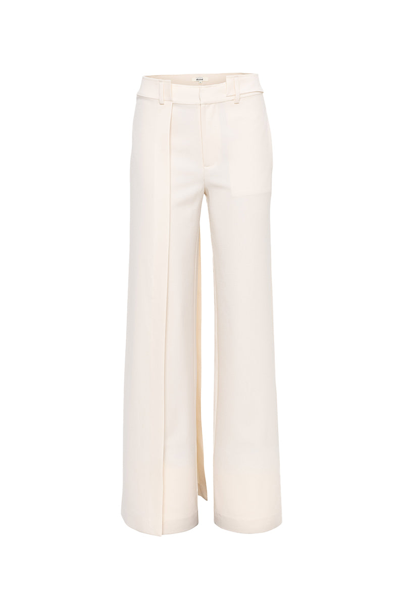 CALIN OVERLAY TROUSERS IN SOFT IVORY