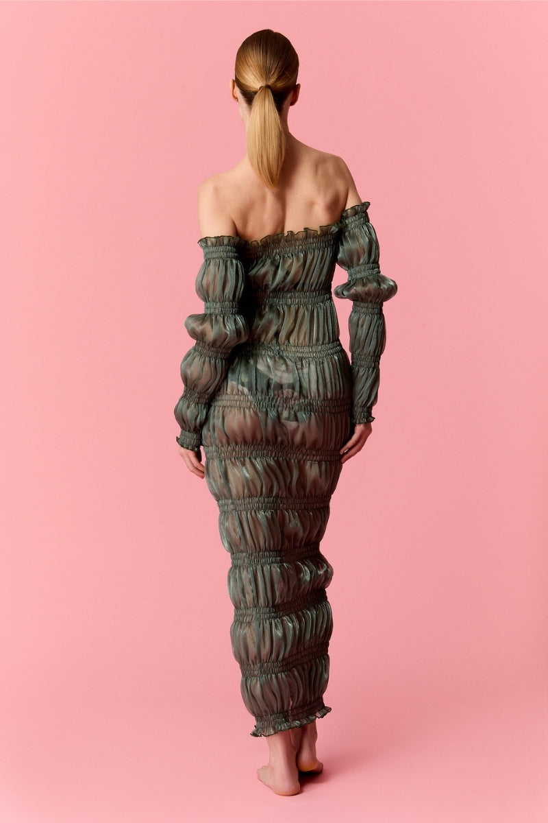 COCO GREEN COVER UP - CULT MIA