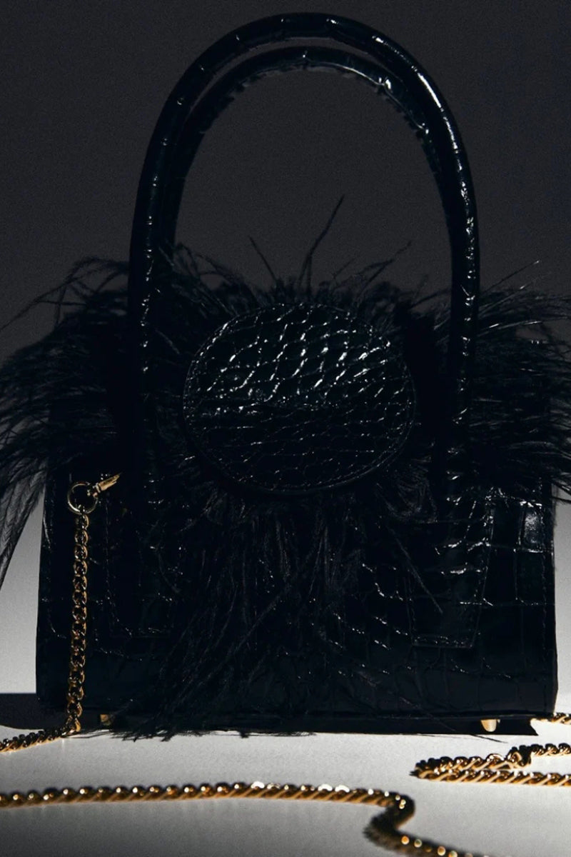 GRACIA MINI BAG IN BLACK - CULT MIA