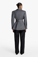 Acaria Studio Wisdom Blazer, tailored women's blazer in classic black with structured fit and notched lapel.