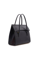 Black CELINE shoulder bag by VIKELE STUDIO with sleek design and structured silhouette, featuring a top handle and adjustable strap.