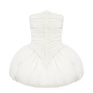 Balykina Clara Dress in Ivory, a mini dress with elegant design, showcased with its soft fabric and stylish fit.
