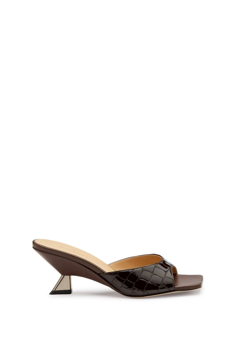 SANDALO ALYSSA MOKA HEELS - CULT MIA