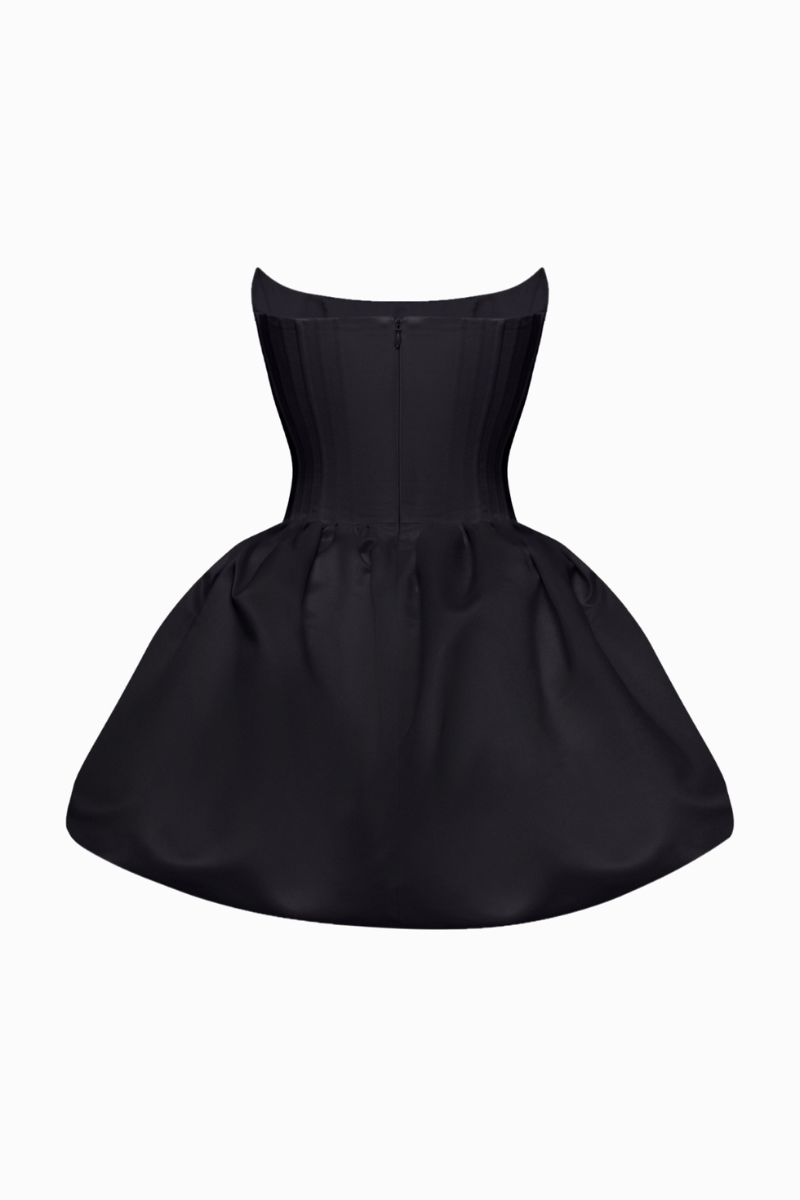 Black Violet Transformer Maxi Dress by Balykina, featuring flowing fabric and stylish design perfect for versatile fashion looks.