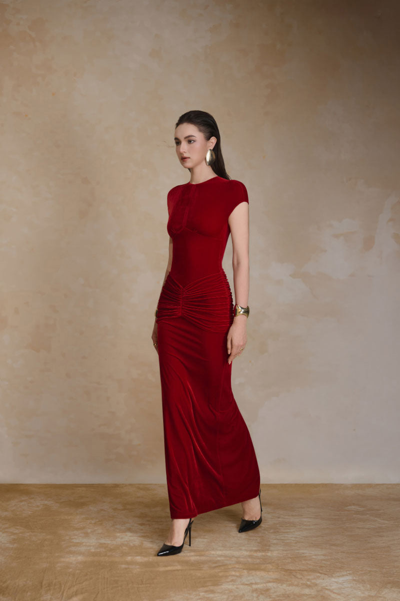 VELVET DRESS - CULT MIA