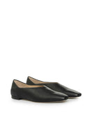 Black VIKELE STUDIO flats shoes with a sleek, minimalist design, perfect for casual or office wear.