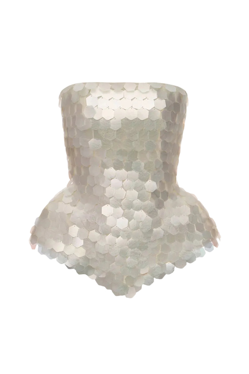 KAT SEQUINED CORSET