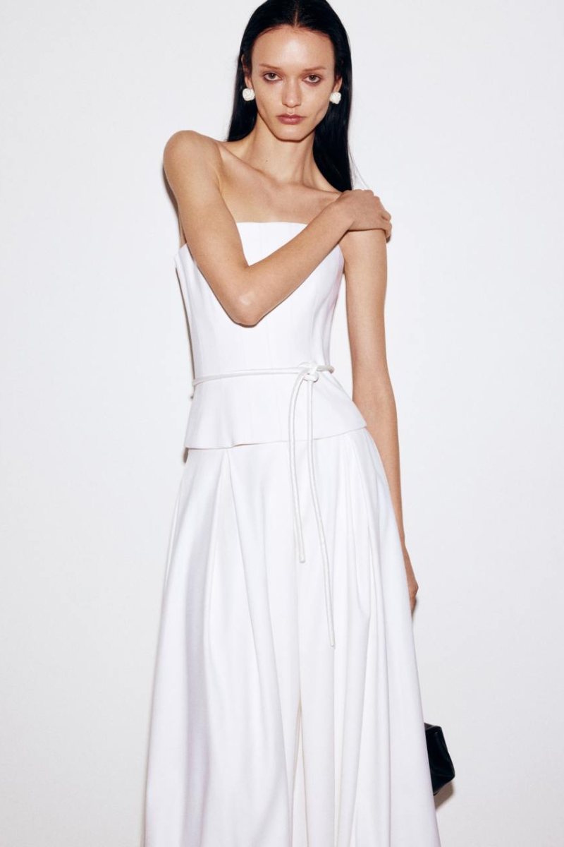 IVORY WOOL CORSET - CULT MIA
