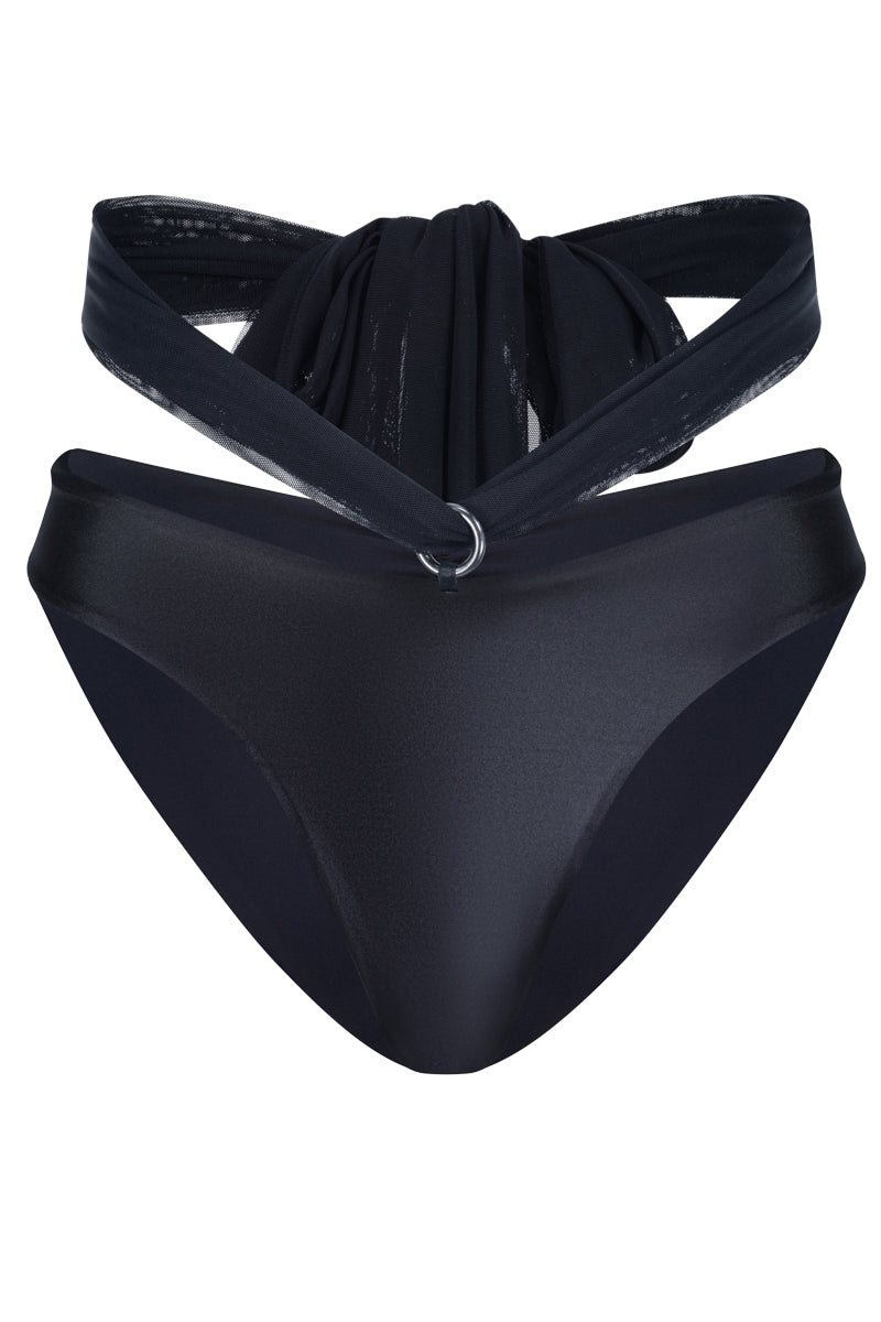 MESH TIE BIKINI BOTTOM - CULT MIA