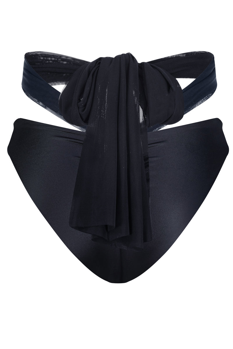 MESH TIE BIKINI BOTTOM - CULT MIA