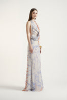 Deme By Gabriella Siena Maxi Dress featuring a flowing design, elegant fabric, and a stylish silhouette for casual or formal wear.