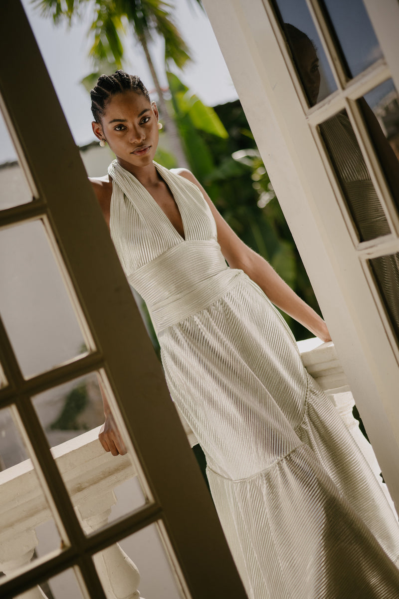 SALOMÉ HALTERNECK TOP