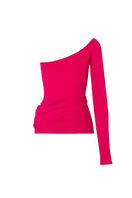 Pink Baobab Kairi top in bubblegum color, casual sleeveless design with a relaxed fit, displayed on a hanger.