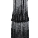 Black strapless mesh mini dress by CEM featuring a fitted silhouette and stylish design, perfect for evening wear or parties.