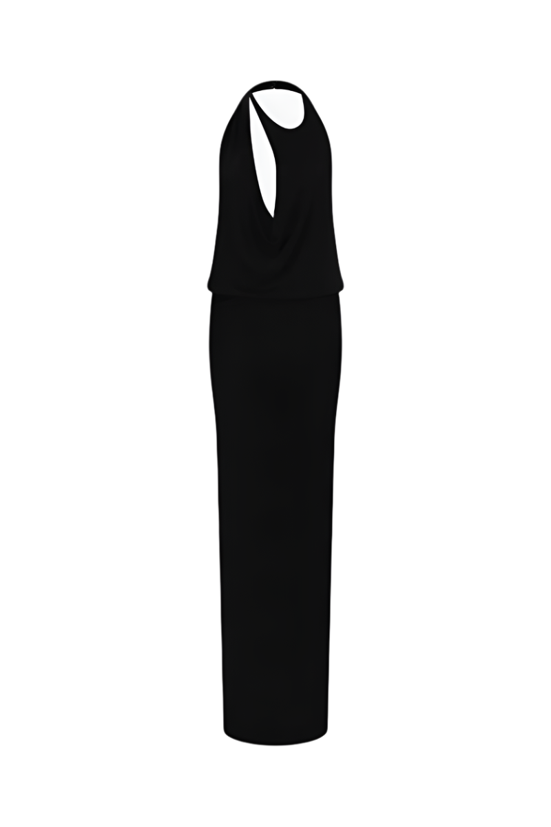 ANYA DRESS IN BLACK - CULT MIA