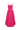 FUCHSIA STRAP SHOULDER MAXI DRESS