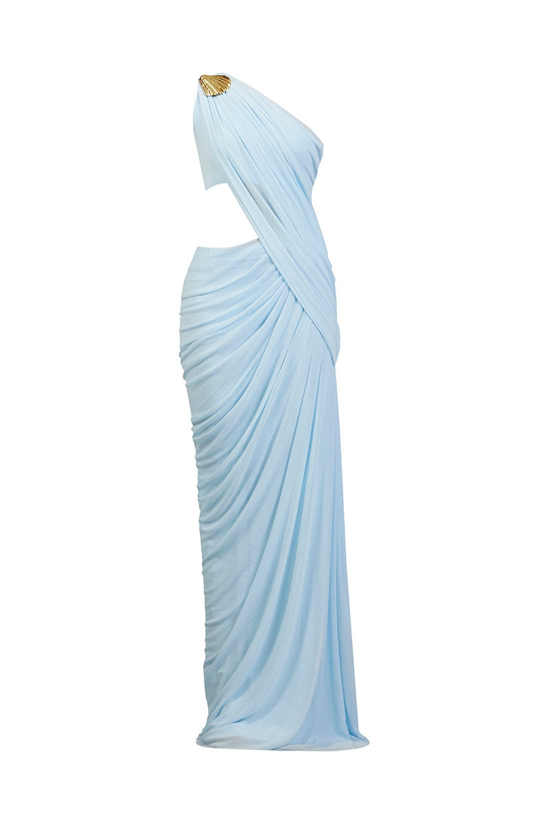 AURORA BLUE MAXI DRESS - CULT MIA