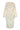 FAUX FUR MAXI COAT WITH DIAGONAL PANELS IN ECRU