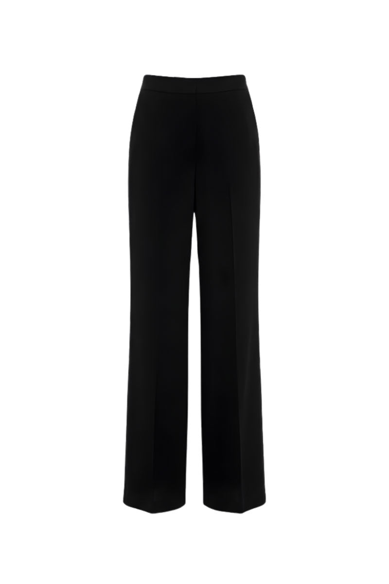 White Plan Monochrome Elegance co-ords set featuring a stylish matching top and pants in a sleek, minimalist black and white design.