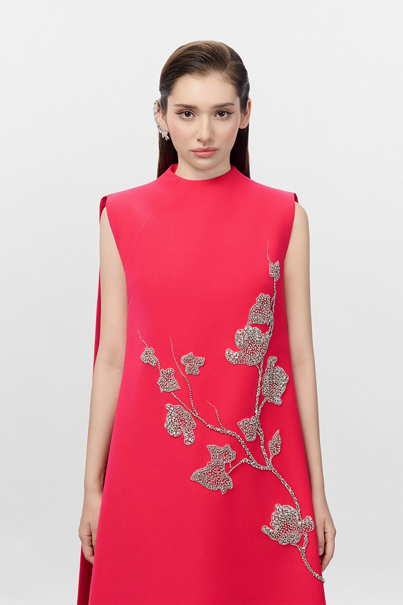 SLEEVELESS A-LINE DRESS - CULT MIA
