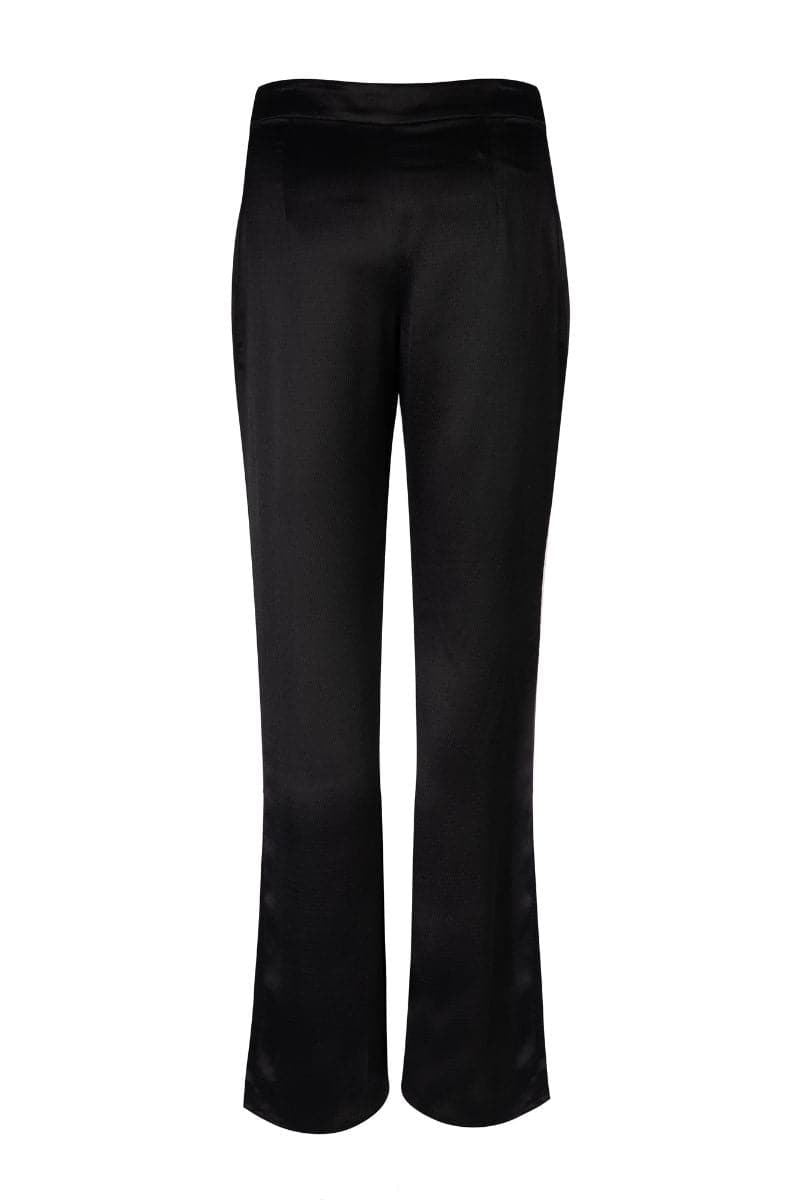 IDA BLACK HIGH-RISE PANTS - CULT MIA