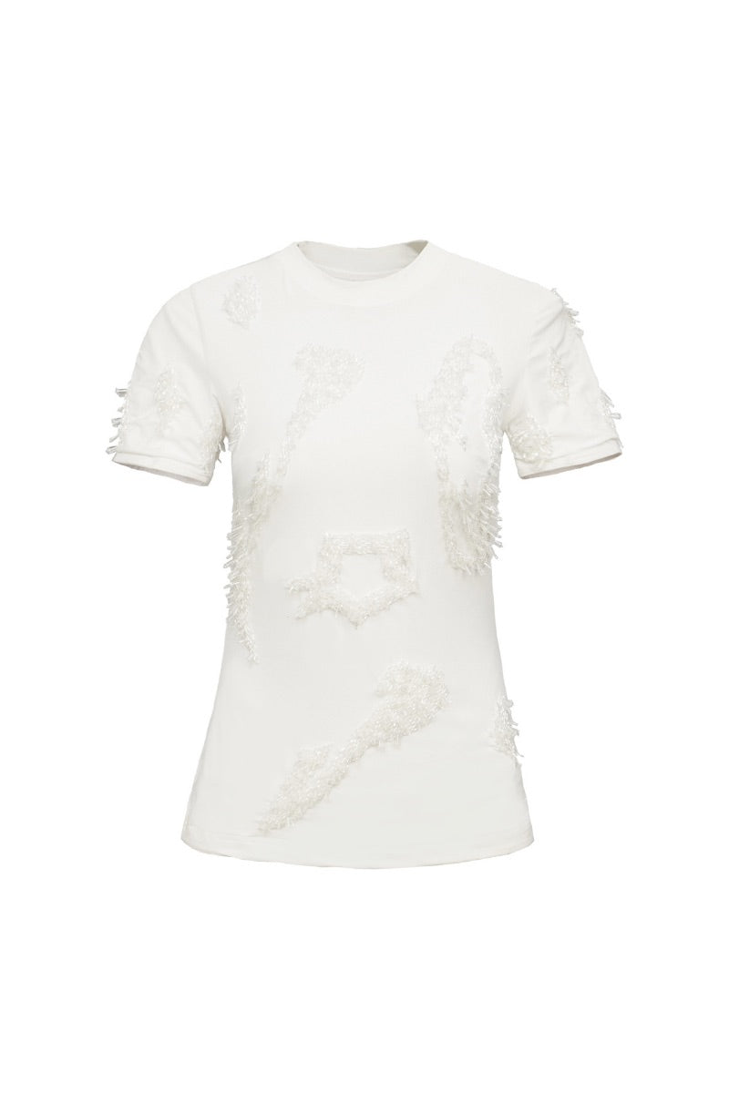 ZUSI T-SHIRT IN WHITE - CULT MIA