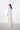 WHITE LONG SLEEVE TRAPEZOID NECKLINE BODYCON FULL DRESS | Tracy Studio | CULT MIA