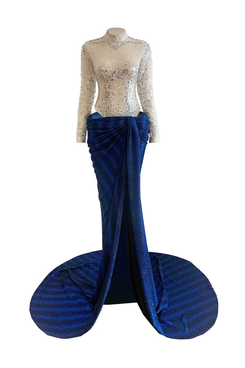 JASMINE FISHTAIL GOWN - CULT MIA