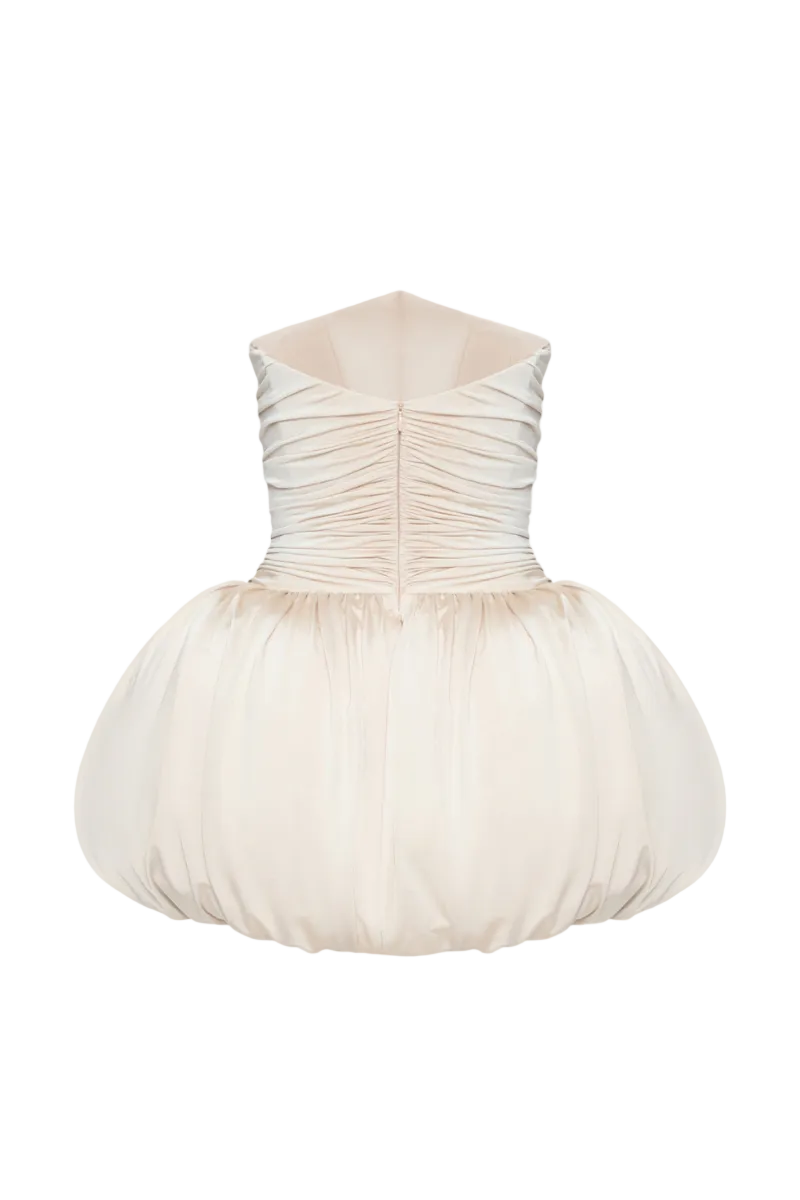 CLARA DRESS IN BEIGE | CULT MIA | BALYKINA CLARA DRESS IN BEIGE | CULT MIA | BALYKINA