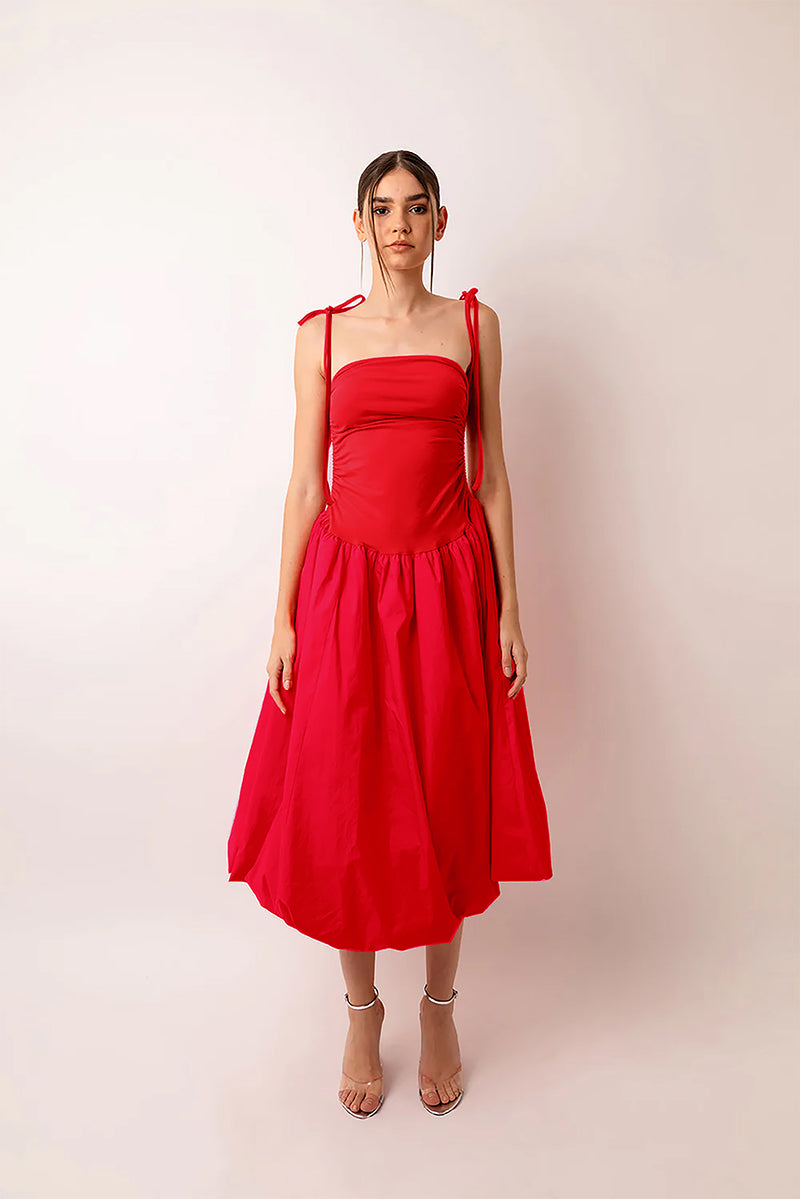 ALEXA DRESS IN RED - CULT MIA